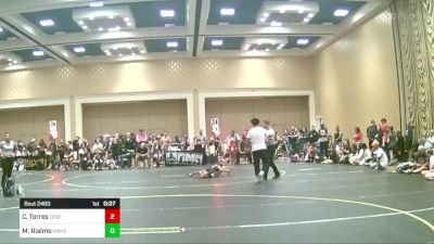 88 lbs Consolation - Carly Torres, Desert Fox vs Michelle Rialmo, Americana Jiu Jitsu Collective