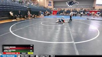 144 lbs Quarterfinal - Josh Walters, College Park vs Caden Brown, Allen Blue