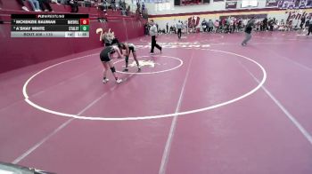 110 lbs Semifinal - McKenzie Bauman, MAYSVILLE vs A`Shay White, STALEY