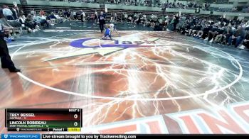 106 lbs Round 3 (4 Team) - Lincoln Robideau, Saint Michael Albertville vs Trey Beissel, Hastings