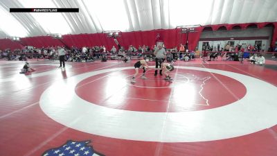 14U Boys - 100 lbs Cons. Round 4 - Easton Jacobs, Demons WC (Burlington) vs Gus Helming, Tomah Youth Wrestling