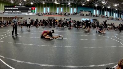 126 lbs Round 5 (6 Team) - Jaden Morales, Florida Young Guns vs Preston Williams, Cowboy WC