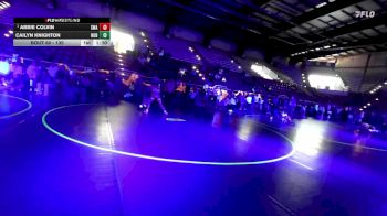 135 lbs Quarterfinal - Abbie Colvin, Sanderson Wrestling Academy vs Cailyn Knighton, None