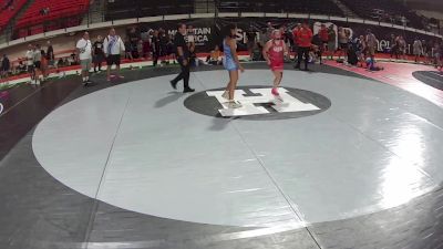 130 lbs Cons. Quarters - Cadence Hansen, Utah vs Colbie Nakano, Hawaii