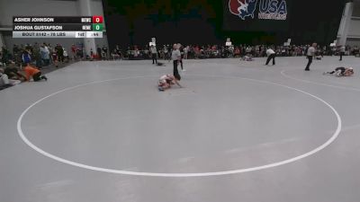 78 lbs Cons. Sub-rd Of 16 - Joshua Gustafson, New Mexico vs Asher Johnson, MN Elite Wrestling Club