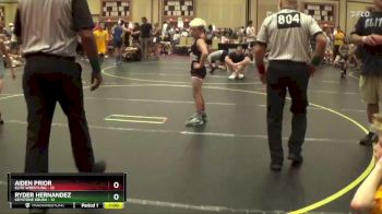 65 lbs Round 5 (6 Team) - Aiden Prior, Elite Wrestling vs RYDER HERNANDEZ, Keystone Krush