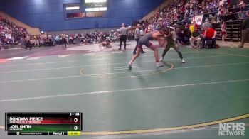 3 - 144 lbs Cons. Round 1 - Joel Smith, Lafayette vs Donovan Pierce, Heritage HS (Lynchburg)