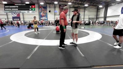 182 lbs Consi Of 16 #2 - Jack Giannetto, RI vs Joshua Jorgge, NY
