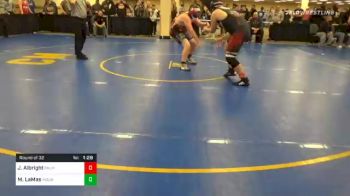 252 lbs Prelims - Jayson Albright, Palmyra vs Maddox LaMas, Mount Carmel