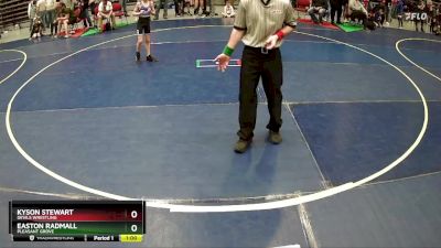 70 lbs Cons. Round 4 - Kyson Stewart, Devils Wrestling vs Easton Radmall, Pleasant Grove