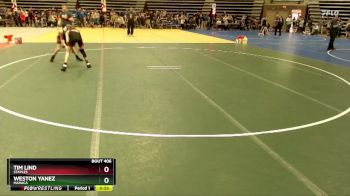 88 lbs Cons. Round 1 - Weston Yanez, MAHACA vs Tim Lind, Staples