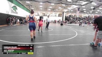 190 lbs Cons. Semi - Izzy Renfro, Basehor Bobcats vs Morgan Miller, Southwest Timberwolves Kids