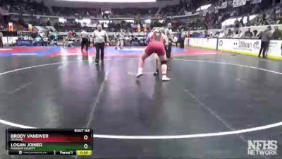 1A-4A 285 Cons. Round 2 - Logan Joiner, Madison County vs Brody Vandiver, Deshler