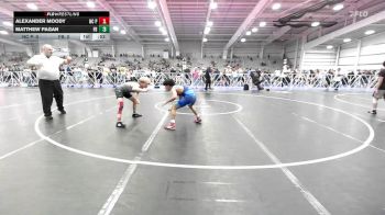 113 lbs Rr Rnd 1 - Alexander Moody, NC Pride Wrestling Club vs Matthew Pagan, Flickr Boyz Aces