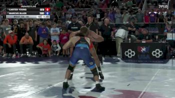 65 lbs 3rd Place Match - Carter Young, Cowboy RTC/ Titan Mercury Wrestling Club (TMWC) vs Marcus Blaze, Titan Mercury Wrestling Club (TMWC)