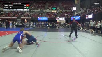 160 lbs Cons. Round 3 - Kale Hase, HWC SWAT vs Jose Lara, Bison Wrestling