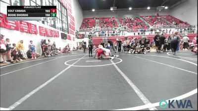 112-119 lbs Semifinal - Colt Canada, Yukon Fury Wrestling vs Bodie Swords, Tonkawa Takedown Club