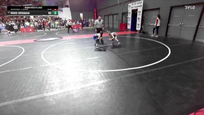 54 lbs Cons. Semi - Graier Vold, Milton Monsters Wrestling Club vs Reed Erdman, Wisconsin