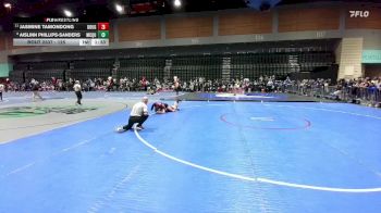 125 lbs Champ. Round 3 - Jasmine Tamondong, Douglas vs Aislinn Phillips-Sanders, Nevada Union