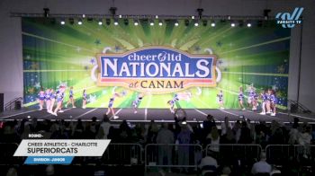Cheer Athletics - Charlotte - SuperiorCats [2023 L5 Junior] 2023 CANAM Grand Nationals