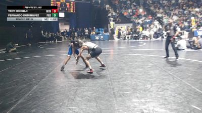 133 lbs Round Of 32 - Troy Hohman, North Carolina State vs Fernando Dominguez, Presbyterian