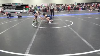 105 lbs Champ. Round 1 - Esperanza Cuin, Chanute vs Reagan Milne, St. Francis Wrestling Club