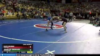 135 lbs Cons. Round 2 - Annelise Obermark, Washington vs Kate Grubbs, Sikeston