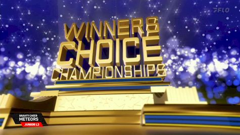 Gravity Cheer - METEORS [2026 Junior L3 Day 2] 2026 Winner's Choice Live at Foxwoods