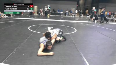 125 lbs Cons. Round 4 - Luis Vasquez, Colby Community College vs Aaron Gomez, Avila