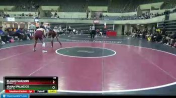 132 lbs Quarterfinals (8 Team) - Elijah Paulson, Anoka vs Isaiah Palacios, Klein