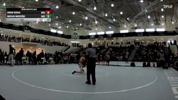 106 lbs Semis & 3rd Wb (16 Team) - Micah Mostek, Eastside Hs vs John Soha, St Pius X School