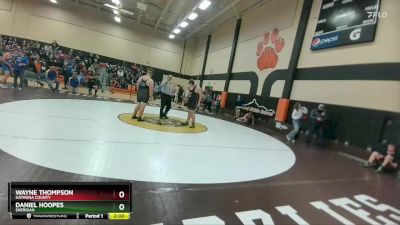 285B Round 2 - Wayne Thompson, Natrona County vs Daniel Hoopes, Sheridan