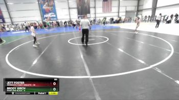 80 lbs Rd# 1 9:00am Friday - Jett Foster, Minnesota Funky Singlets vs Brody Girch, Maryland BLACK