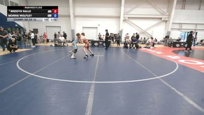 132 lbs Champ. Rd Of 16 - Breidyn Ralls, Aces Wrestling Academy vs Morris Wolfley, Gold Rush Wrestling