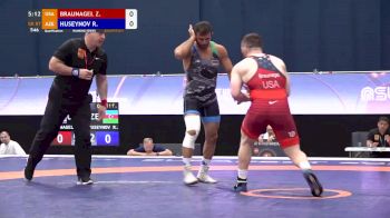 87 kg Qualif - Zac Braunagel, USA vs Rafig Huseynov, AZE