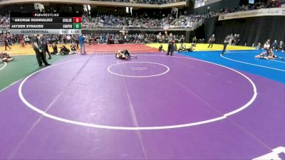 5A 120 lbs Quarterfinal - George Rodriguez, Uvalde vs Jayden Strauss, El Paso Chapin