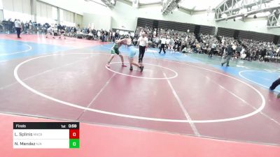 132-J2 lbs Final - Leontios Splinis, MacArthur vs Noah Mendez, N/a