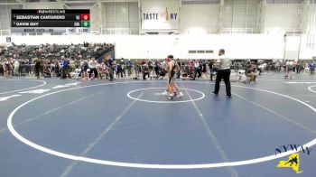 99 lbs Quarterfinal - Gavin Guy, Club Not Listed vs Sebastian Cantarero, VHW Club