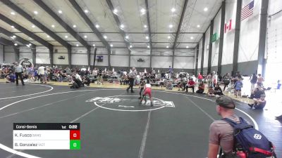 46 lbs Consolation - Kai Fusco, Sandpoint Legacy WC vs Bryson Gonzalez, Victory Wrestling-Central WA