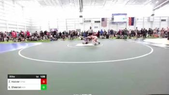 95 lbs Semifinal - Zack Hoover, Dynasty WC vs Ej Sheeran, Nor-Cal Inferno