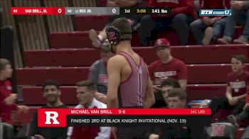 141 m, Chad Red, Nebraska vs Mike Van Brill, Rutgers