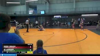 120 lbs Round 1 (10 Team) - AVERY CROUCH, Alabama Elite Black&nbsp; vs KC Gardner, Big Money Movin