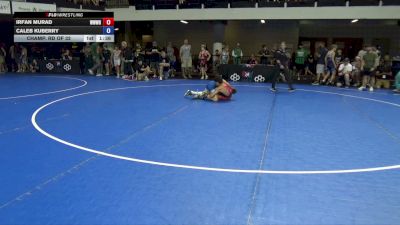 100 lbs Champ. Rd Of 32 - Irfan Murad, WWC Wrestling vs Caleb Kuberry