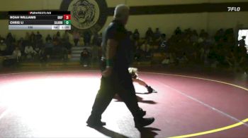 190 lbs Round 1 (4 Team) - Noah Williams, Dripping Springs High School vs Chris Li, San Antonio Johnson
