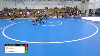 144 lbs Champ. Round 3 - Joshua Requena, Beat The Streets LA vs Jeremiah Sanchez, NorCal Takedown