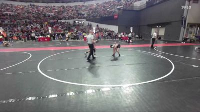 100 lbs Champ. Round 2 - Ari McKenna, Maverick Training Center vs Xzander Gochis, Wilmot Jr. Panthers Wrestling Club