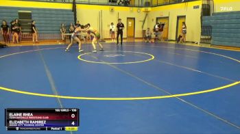 112 lbs 3rd Place Match - Saoirse McCall, Kansas City Training Center vs Liliauna Nold, Rock Creek Wrestling Club