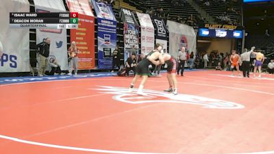 190 Class 4 lbs Quarterfinal - Isaac Ward, Fort Osage vs Deacon Moran, Ft. Zumwalt North