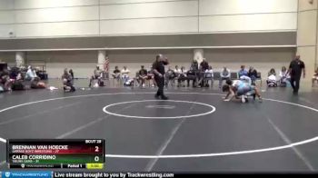 148 lbs Placement Matches (16 Team) - Caleb Corridino, Young Guns vs BRENNAN VAN HOECKE, Garage Boyz Wrestling