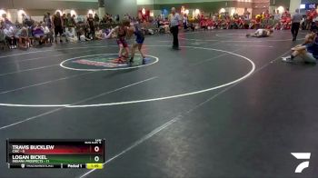 120 lbs Round 2 (6 Team) - Logan Bickel, Indiana Prospects vs Travis Bucklew, CWC